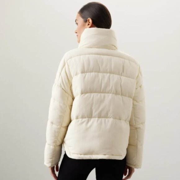 OOF‎ Wear Women's White Puffer Jacket Winter Neutral Size 46 Italian or XL $448 - Picture 4 of 10